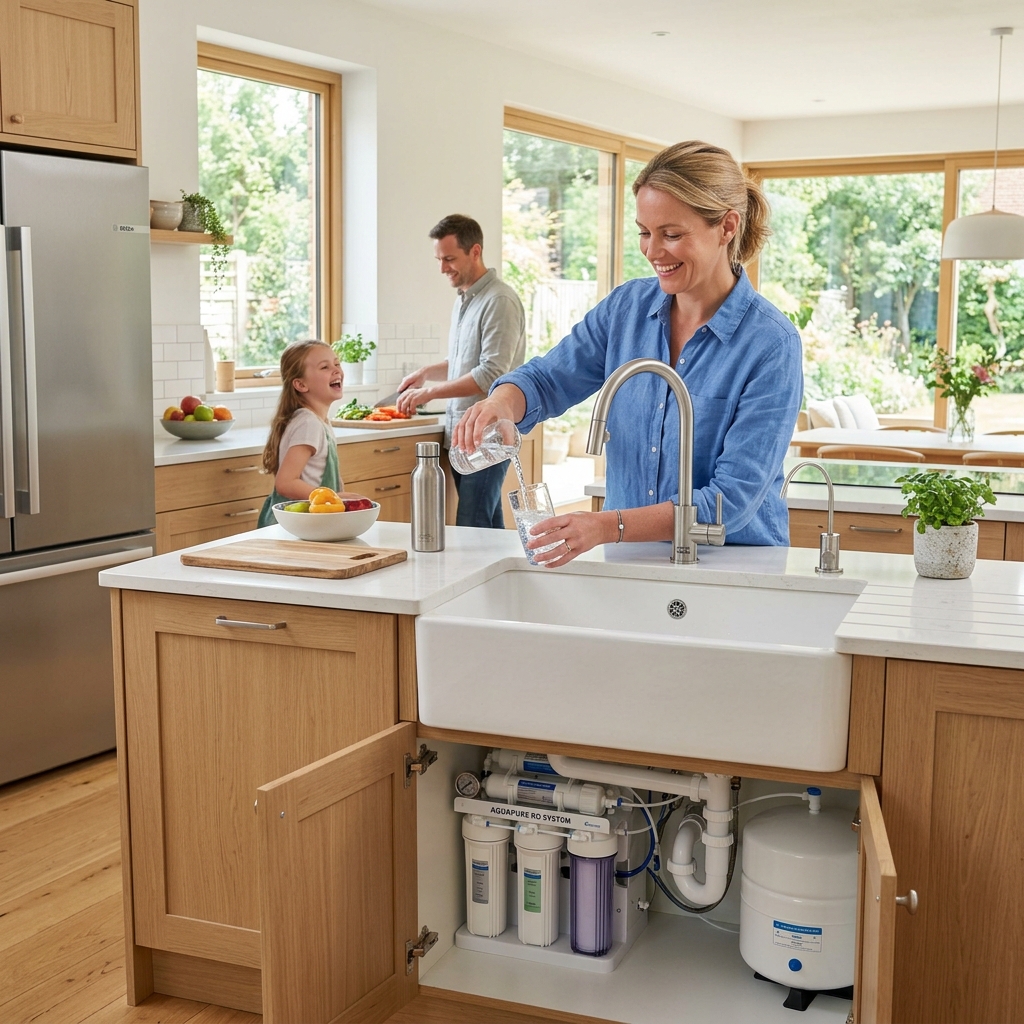 Family Kitchen RO System Custom RO Water Filtration Systems Built for Your Needs