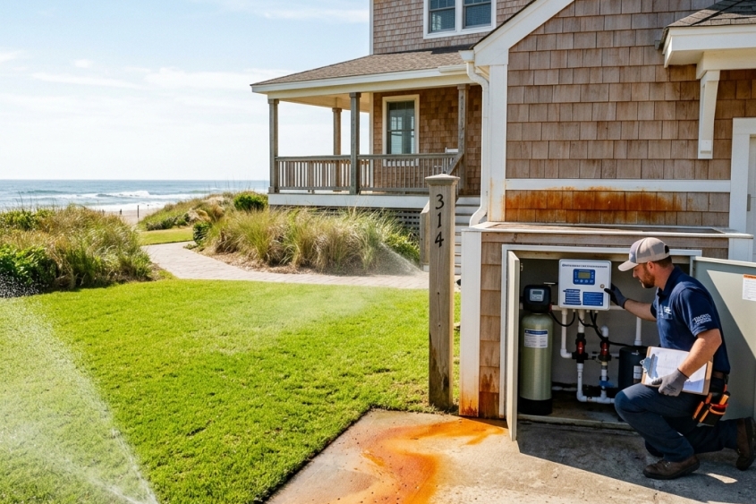 How to Stop Rust Stains from Sprinklers from Irrigation Systems