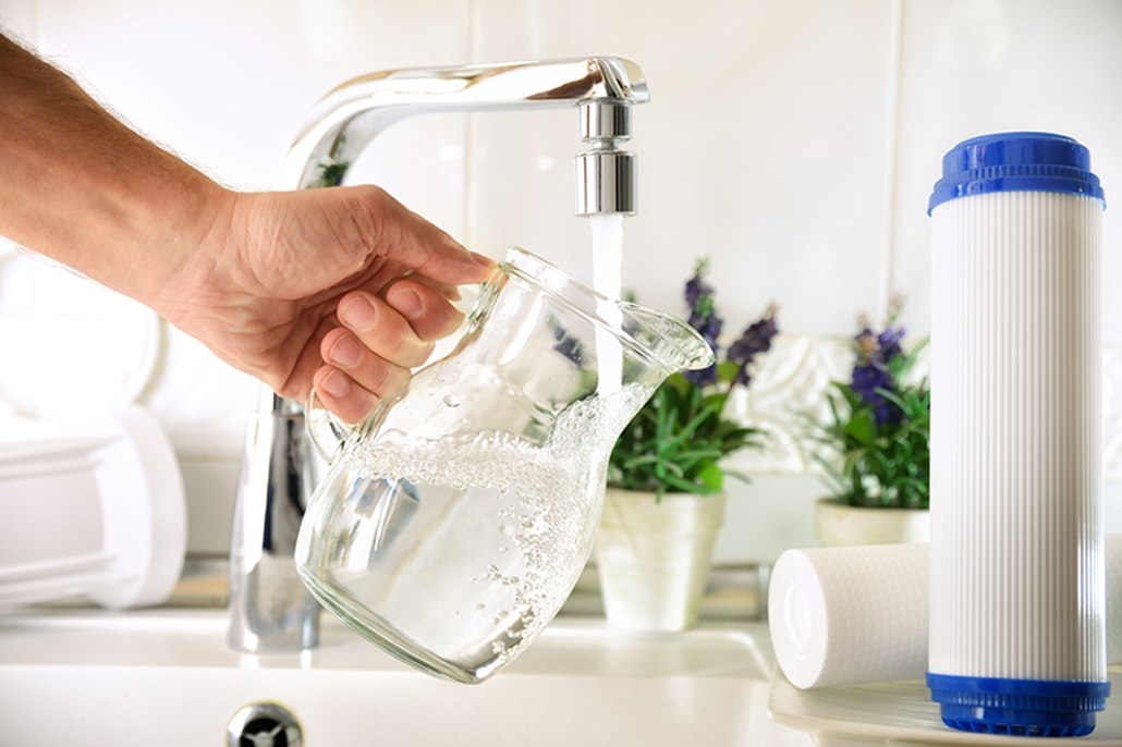 Clean water from Reverse Osmosis System. Reverse Osmosis (RO) Water Filter Systems for the Outer Banks