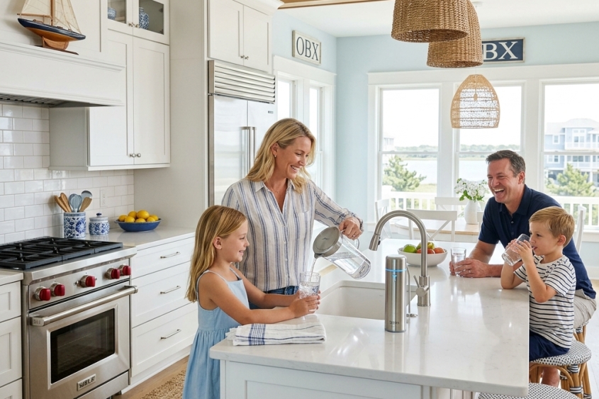 How Water Filtration Systems Add Value to Your Outer Banks Rental Home