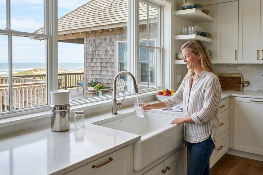 DIY Water Filters vs. Pro Systems | Outer Banks Homes